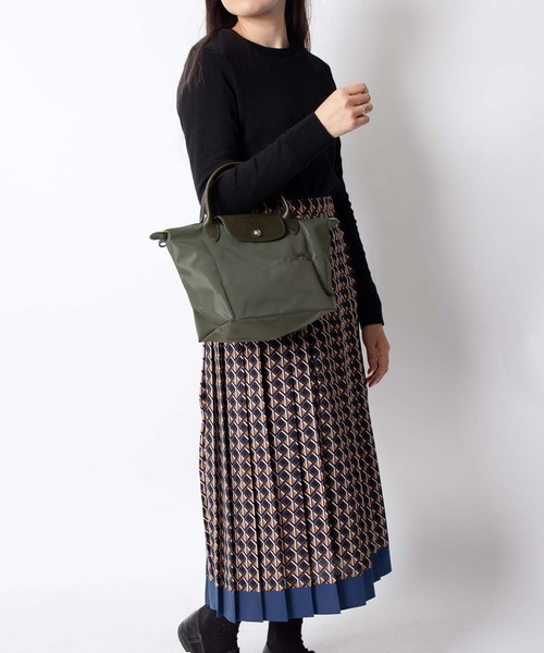 ECHELLE Liberte(エシェルリベルテ)の「LONGCHAMP LE PLIAGE GREEN S ロンシャン ル・プリアージュ グリーン ハンドバッグ(ハンドバッグ・レディース・グリーン/ブルー/レッド/ブラック・SMALL)」の12枚目の写真