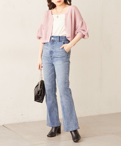 Chico（チコ）の「パット付きバッククロスキャミソール（キャミソール・レディース・ブラック/グレー/ピンク/アイボリー・FREE）」の5枚目の写真