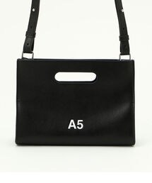NaNa-NaNa | nana-nana/ナナナナ A4 (RECYCLED LEATHER)small リサイクルレザーショルダーバッグ スモール(ショルダーバッグ)