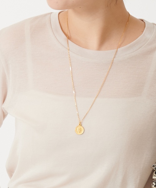 U by SPICK&SPAN(ユーバイスピックアンドスパン)の「≪追加≫【BEN AMUN/ベン アムン】コインロングネックレス2◆(ネックレス・レディース・ゴールド・FREE)」の15枚目の写真