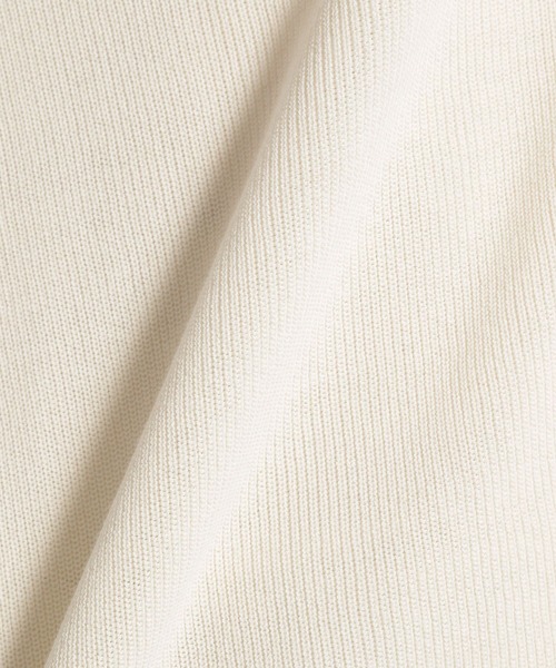 niko and...（ニコアンド）の「ベーシック畦編みニットプルオーバー（ニット/セーター・メンズ・ネイビー/オフホワイト・SMALL/MEDIUM/LARGE）」の18枚目の写真