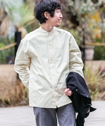 ITEMS URBANRESEARCH | TCバンドカラー オーバーサイズシャツ(シャツ/ブラウス)