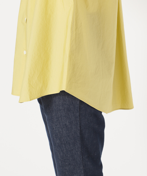 IENA（イエナ）の「シリコンワッシャーコットンシャツ◆（シャツ/ブラウス・レディース・イエロー/パープル/ピンク・38/36）」の10枚目の写真