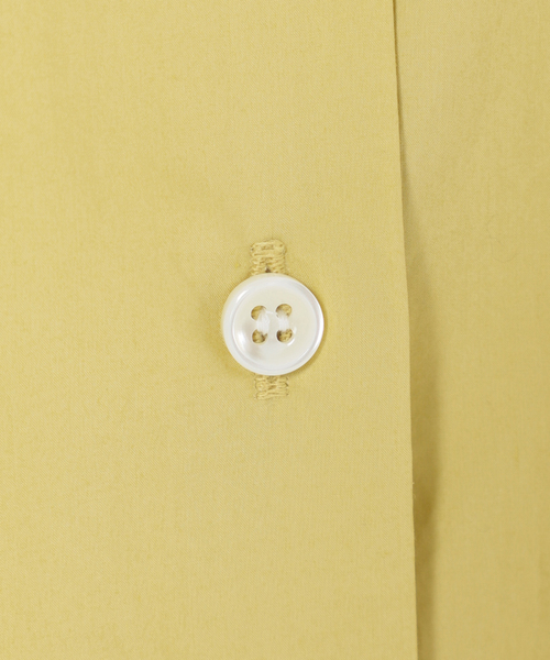 IENA（イエナ）の「シリコンワッシャーコットンシャツ◆（シャツ/ブラウス・レディース・イエロー/パープル/ピンク・38/36）」の9枚目の写真