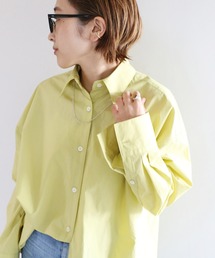 IENA | シリコンワッシャーコットンシャツ◆(シャツ/ブラウス)