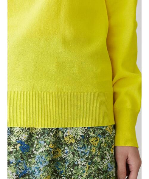 Green　Parks（グリーンパークス）の「カラーニットプルオーバー＊（ニット/セーター・レディース・イエロー/グリーン/ブルー・FREE）」の11枚目の写真