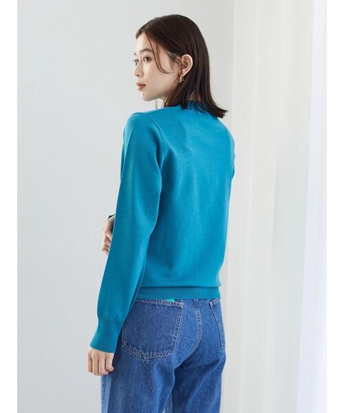 Green　Parks（グリーンパークス）の「カラーニットプルオーバー＊（ニット/セーター・レディース・イエロー/グリーン/ブルー・FREE）」の15枚目の写真