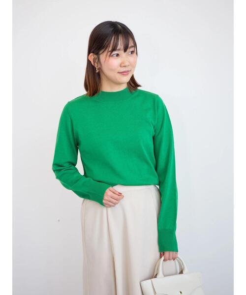 Green　Parks（グリーンパークス）の「カラーニットプルオーバー＊（ニット/セーター・レディース・イエロー/グリーン/ブルー・FREE）」の18枚目の写真