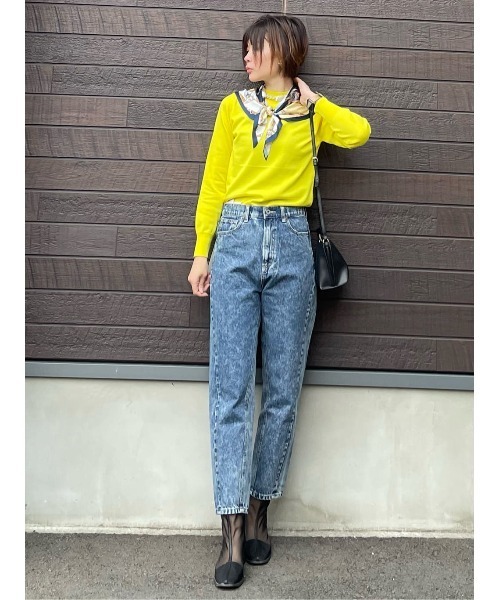 Green　Parks（グリーンパークス）の「カラーニットプルオーバー＊（ニット/セーター・レディース・イエロー/グリーン/ブルー・FREE）」の19枚目の写真