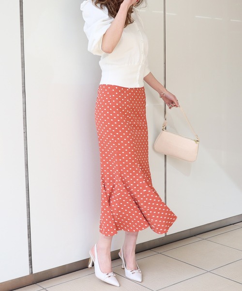 ROYAL PARTY(ロイヤルパーティー)の「【ZOZO限定】マーメイドスカート(スカート・レディース・オレンジ/ブラック/オフホワイト/グリーン/モカ・FREE)」の17枚目の写真