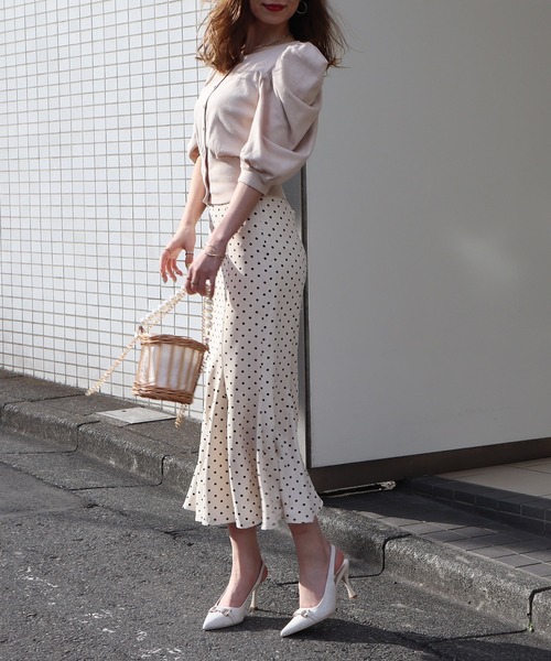 ROYAL PARTY(ロイヤルパーティー)の「【ZOZO限定】マーメイドスカート(スカート・レディース・オレンジ/ブラック/オフホワイト/グリーン/モカ・FREE)」の9枚目の写真