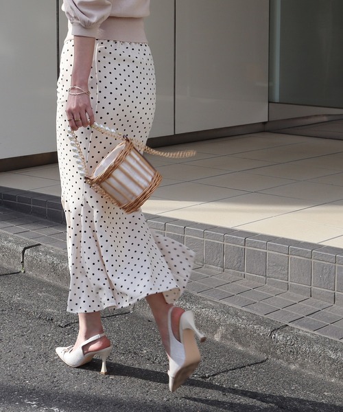 ROYAL PARTY(ロイヤルパーティー)の「【ZOZO限定】マーメイドスカート(スカート・レディース・オレンジ/ブラック/オフホワイト/グリーン/モカ・FREE)」の11枚目の写真