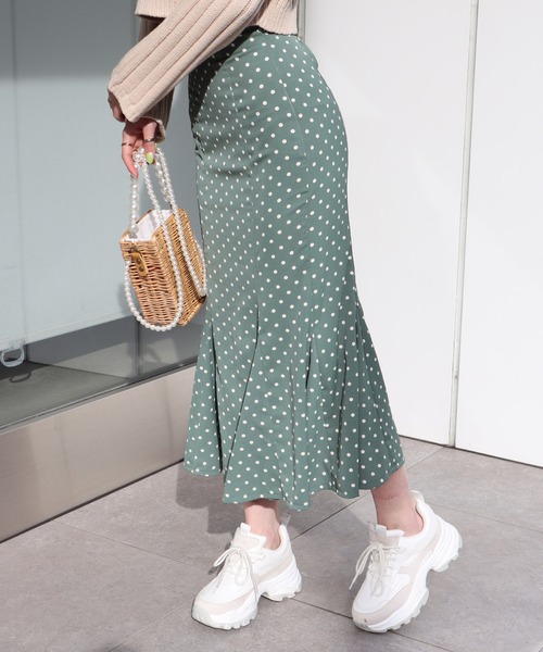 ROYAL PARTY(ロイヤルパーティー)の「【ZOZO限定】マーメイドスカート(スカート・レディース・オレンジ/ブラック/オフホワイト/グリーン/モカ・FREE)」の21枚目の写真