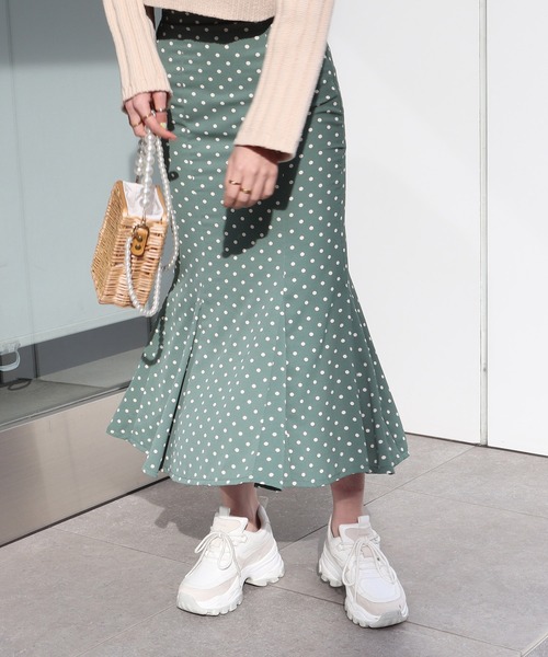 ROYAL PARTY(ロイヤルパーティー)の「【ZOZO限定】マーメイドスカート(スカート・レディース・オレンジ/ブラック/オフホワイト/グリーン/モカ・FREE)」の22枚目の写真