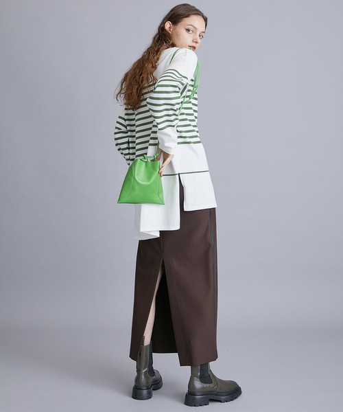 MARROW（マロウ）の「【MARROW(マロー)】ピロー3 MA-AC8106（ハンドバッグ・レディース・グリーン/キャメル/ブラック・FREE）」の13枚目の写真