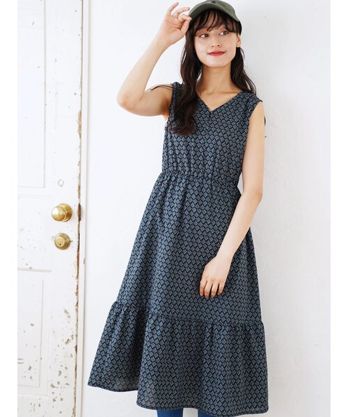 ブランド古着 ノースリーブワンピース ワンピース E Hyphen World Gallery イーハイフンワールドギャラリー のファッション通販 Zozoused