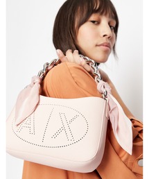 ARMANI EXCHANGE | 【A|X アルマーニ エクスチェンジ】スカーフ付きチェーンハンドル　ミニショルダーバッグ(ショルダーバッグ)