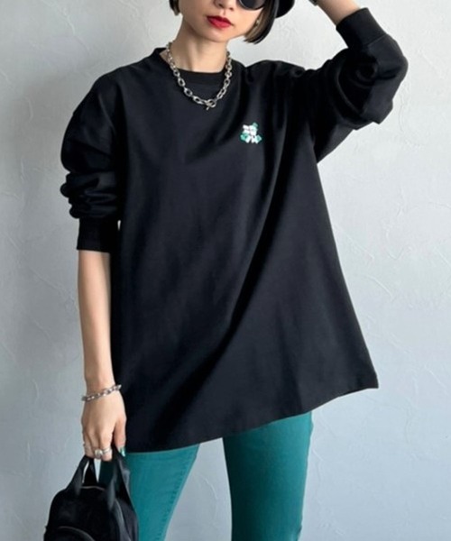 くましー♡ページです♥️ セール】キラキラカットロングスリーブ（Tシャツ/カットソー