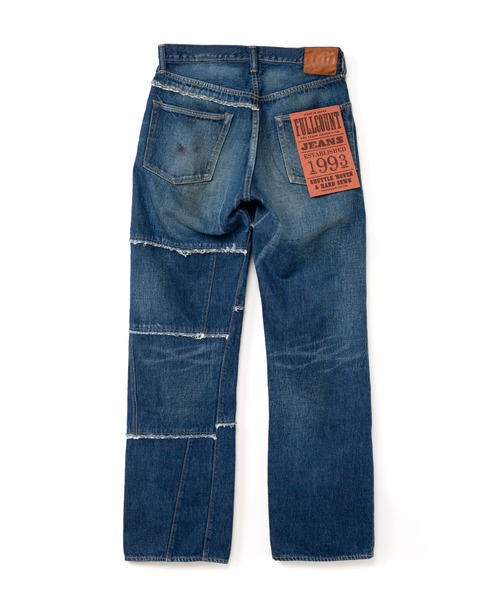 FULLCOUNT(フルカウント)の「MYne マイン / FC Switing Denim PT フルカウントコラボレーションスウィッチングデニムパンツ ヴィンテージ リメイク / G08FC102(デニムパンツ・メンズ・インディゴブルー・MEDIUM/LARGE)」の3枚目の写真