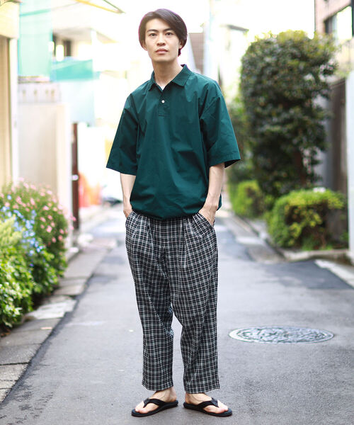 BEAMS / フェイク イン ポロシャツ