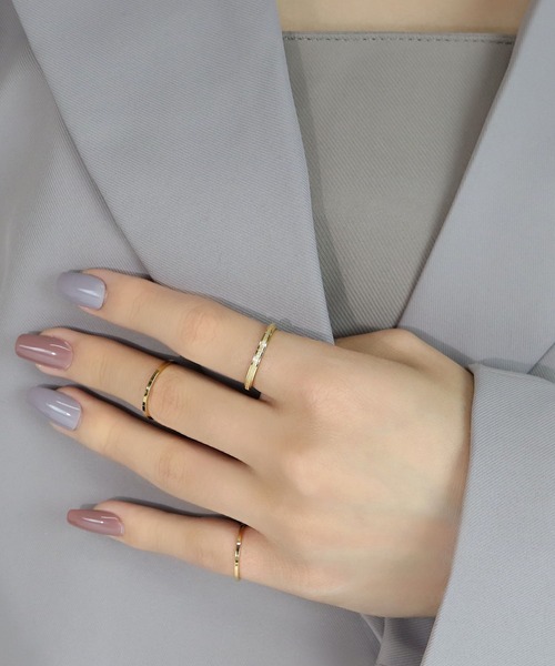 blackdia ocean(ブラックダイヤオーシャン)の「blackdia ocean 金属アレルギー対応 1mmシンプルリング サージカルステンレス 316L(リング・レディース・シルバー/ゴールド/ピンクゴールド・11号/9号/14号/7号/4号/16号/18号)」の5枚目の写真