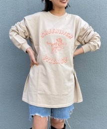 ECRIRE | 【komiコラボ】GILDANタイガーモチーフプリントロンT(Tシャツ/カットソー)