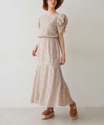 FREE'S MART | 【Sシリーズ対応】◆ボリュームスリーブ柄ワンピース(ワンピース)