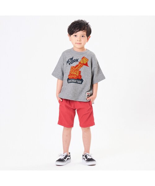 F.O.KIDS(エフオーキッズ)の「はたらくくるまTシャツ(Tシャツ/カットソー・キッズ・オフホワイト/グリーン/グレー・110/130/90/120/95/100/80/140)」の6枚目の写真