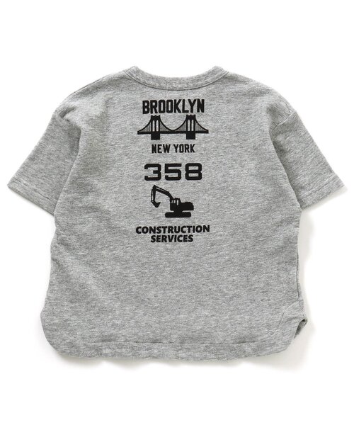 F.O.KIDS(エフオーキッズ)の「はたらくくるまTシャツ(Tシャツ/カットソー・キッズ・オフホワイト/グリーン/グレー・110/130/90/120/95/100/80/140)」の4枚目の写真