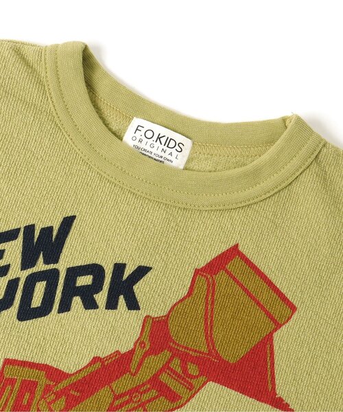 F.O.KIDS(エフオーキッズ)の「はたらくくるまTシャツ(Tシャツ/カットソー・キッズ・オフホワイト/グリーン/グレー・110/130/90/120/95/100/80/140)」の11枚目の写真