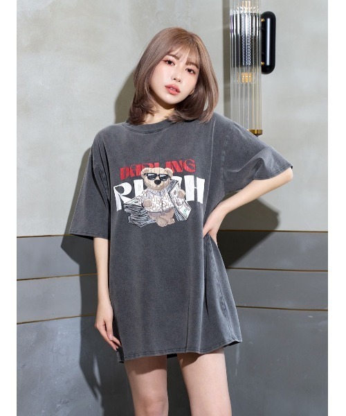 Darich イラストDベアTシャツ NVY ネイビー　新品　新作 Darich イラストDベアTシャツ NVY ネイビー 新品 新作