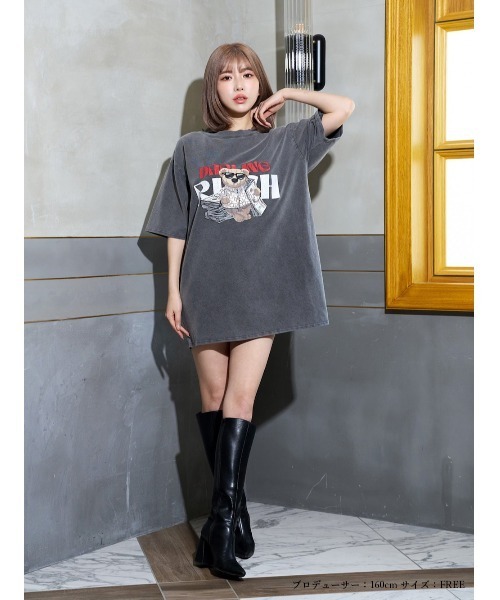 Darich イラストDベアTシャツ NVY ネイビー　新品　新作 Darich イラストDベアTシャツ NVY ネイビー 新品 新作