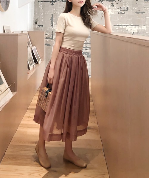Dita（ディータ）の「ビッグリボンバックデザイントップス（Tシャツ/カットソー・レディース・ブラック/グレイッシュブルー/アイボリー・L/M）」の13枚目の写真