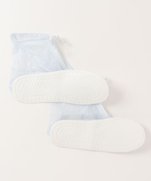 Lace Ladies(レースレディース)の「コンパクト防水レインシューズカバー(シューズ小物/雑貨・レディース・ブラウン/ホワイト・XL/M/S/L)」の3枚目の写真