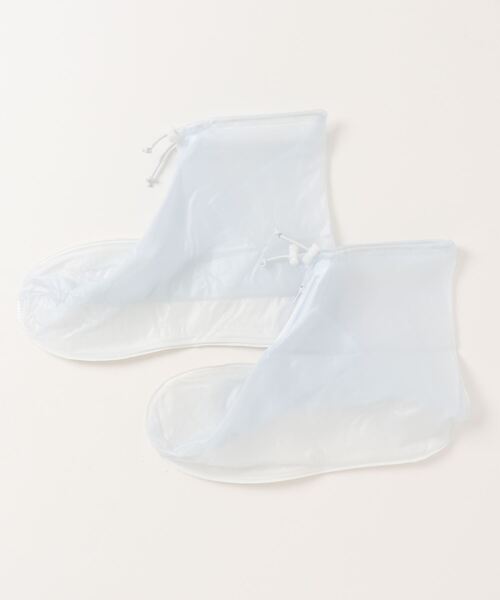 Lace Ladies(レースレディース)の「コンパクト防水レインシューズカバー(シューズ小物/雑貨・レディース・ブラウン/ホワイト・XL/M/S/L)」の8枚目の写真