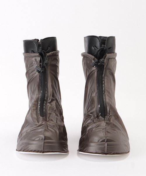 Lace Ladies(レースレディース)の「コンパクト防水レインシューズカバー(シューズ小物/雑貨・レディース・ブラウン/ホワイト・XL/M/S/L)」の18枚目の写真