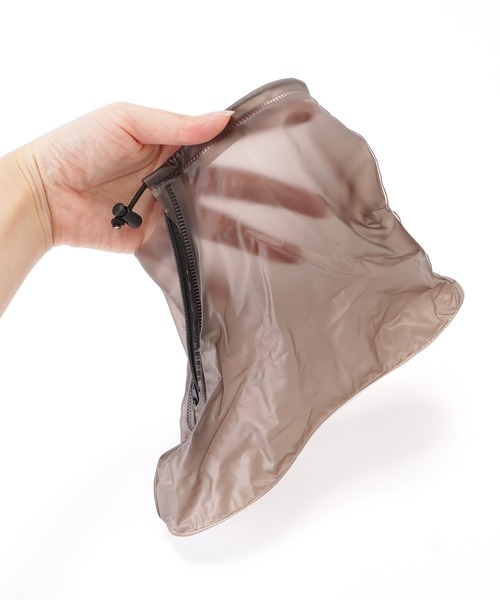Lace Ladies(レースレディース)の「コンパクト防水レインシューズカバー(シューズ小物/雑貨・レディース・ブラウン/ホワイト・XL/M/S/L)」の21枚目の写真