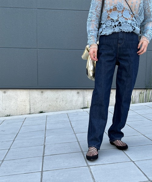 chuclla（チュクラ）の「ポインテッド フラットメッシュシューズ chs22s005（パンプス・レディース・ブラック・39/36/38/37/40）」の15枚目の写真