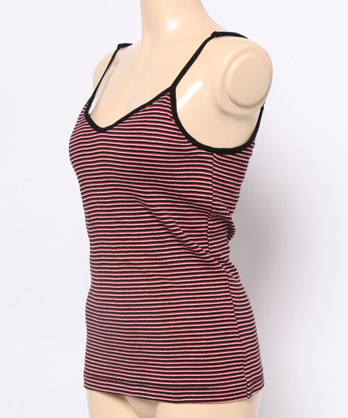 JUGLANS(ユグランス)の「☆ 【Miller】Cup Cami RM211-247(キャミソール・レディース・パープル/ネイビー/ブラウン/グレー/レッド/オフホワイト/ピンク/ライム/ミント/グリーン系1/グリーン系2/ブルー系1/ブルー系2/オレンジ系1/オレンジ系2・FREE)」の16枚目の写真