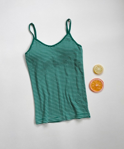 JUGLANS(ユグランス)の「☆ 【Miller】Cup Cami RM211-247(キャミソール・レディース・パープル/ネイビー/ブラウン/グレー/レッド/オフホワイト/ピンク/ライム/ミント/グリーン系1/グリーン系2/ブルー系1/ブルー系2/オレンジ系1/オレンジ系2・FREE)」の7枚目の写真