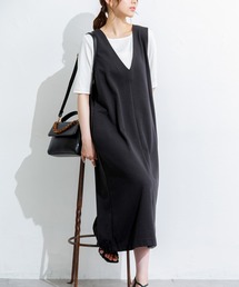 Honeys | Ｖネックジャンスカ(ジャンパースカート)