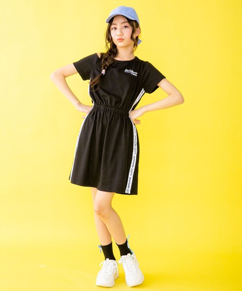 JENNI love（ジェニィラブ）の「ギンガムリボンクルーソックス（ソックス/靴下・キッズ・ブラック/オフホワイト/サックスブルー・19-21cm/22-24cm）」の7枚目の写真