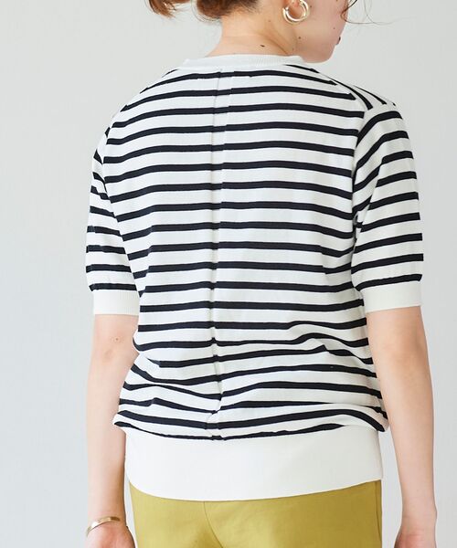 le.coeur blanc（ルクールブラン）の「パールボタンコットンクルーカーディガン（ニット/セーター・レディース・ブラック/レッド/ホワイト系その他/オフホワイト・38）」の19枚目の写真