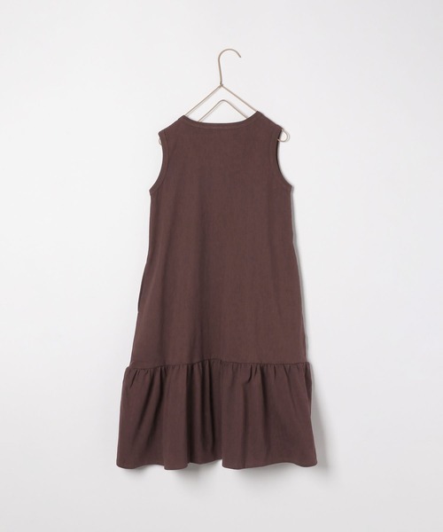 LOWRYS FARM(ローリーズファーム)の「USAスソキリカエノースリーブワンピース 279463(ワンピース・キッズ・パープル/ブラウン/グリーン/イエロー/ブラック・110cm/120cm/130cm/140cm/150cm)」の6枚目の写真