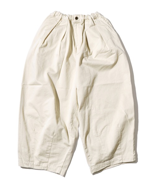 HARVESTY（ハーベスティ）の「HARVESTY/ハーベスティ  サーカスパンツ ソフト（その他パンツ・レディース・ブラック/ベージュ/カーキ/アイボリー・1/2）」の2枚目の写真