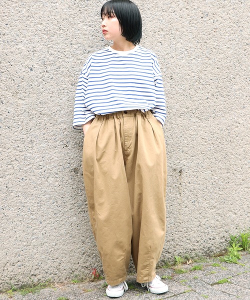 HARVESTY（ハーベスティ）の「HARVESTY/ハーベスティ  サーカスパンツ ソフト（その他パンツ・レディース・ブラック/ベージュ/カーキ/アイボリー・1/2）」の22枚目の写真