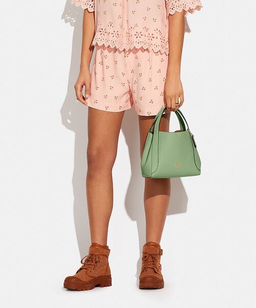 COACH（コーチ）の「ハドリー ホーボー 21（ショルダーバッグ・レディース・グリーン系その他・ONE）」の6枚目の写真