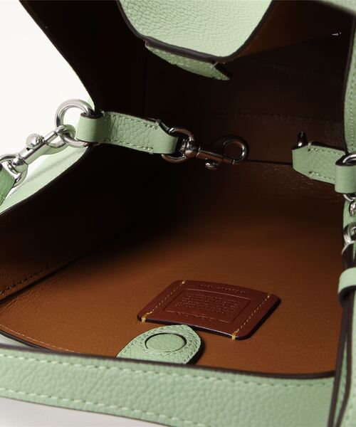 COACH（コーチ）の「ハドリー ホーボー 21（ショルダーバッグ・レディース・グリーン系その他・ONE）」の10枚目の写真