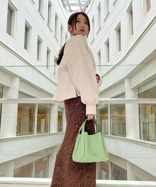 COACH（コーチ）の「ハドリー ホーボー 21（ショルダーバッグ・レディース・グリーン系その他・ONE）」の12枚目の写真