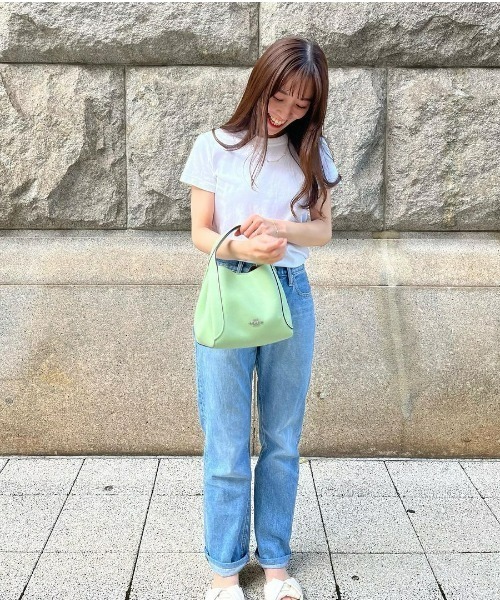 COACH（コーチ）の「ハドリー ホーボー 21（ショルダーバッグ・レディース・グリーン系その他・ONE）」の16枚目の写真